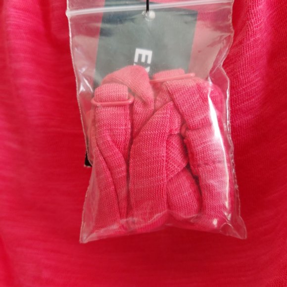 Express Coral Strapless Hi-Low Flowing Tube Top Dress NWT - Picture 4 of 10